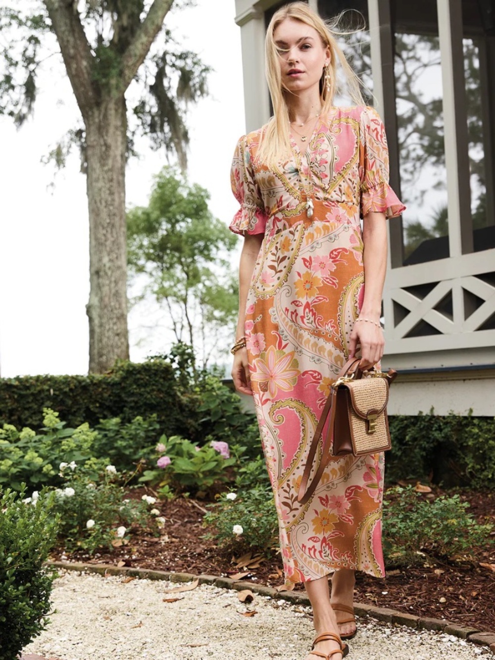 Ester Midi Dress Spartina 449 Sm